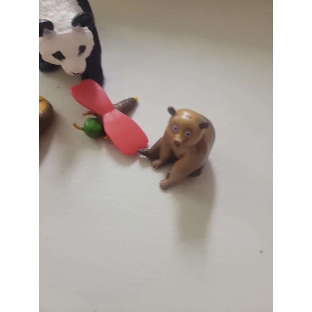 The World of Eric Carle Figure Set Lion Bear Panda Butterfly toys
